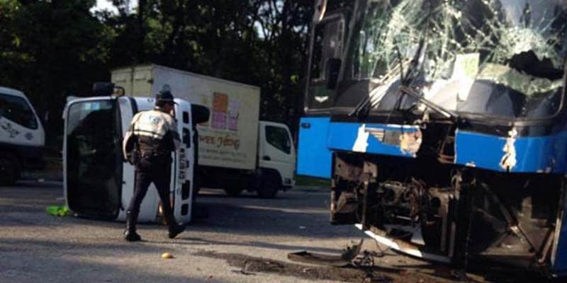multi-vehicle accident