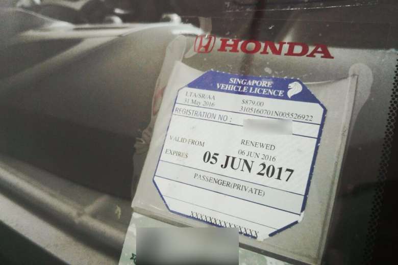 Doing Away with Paper Road Tax Disc