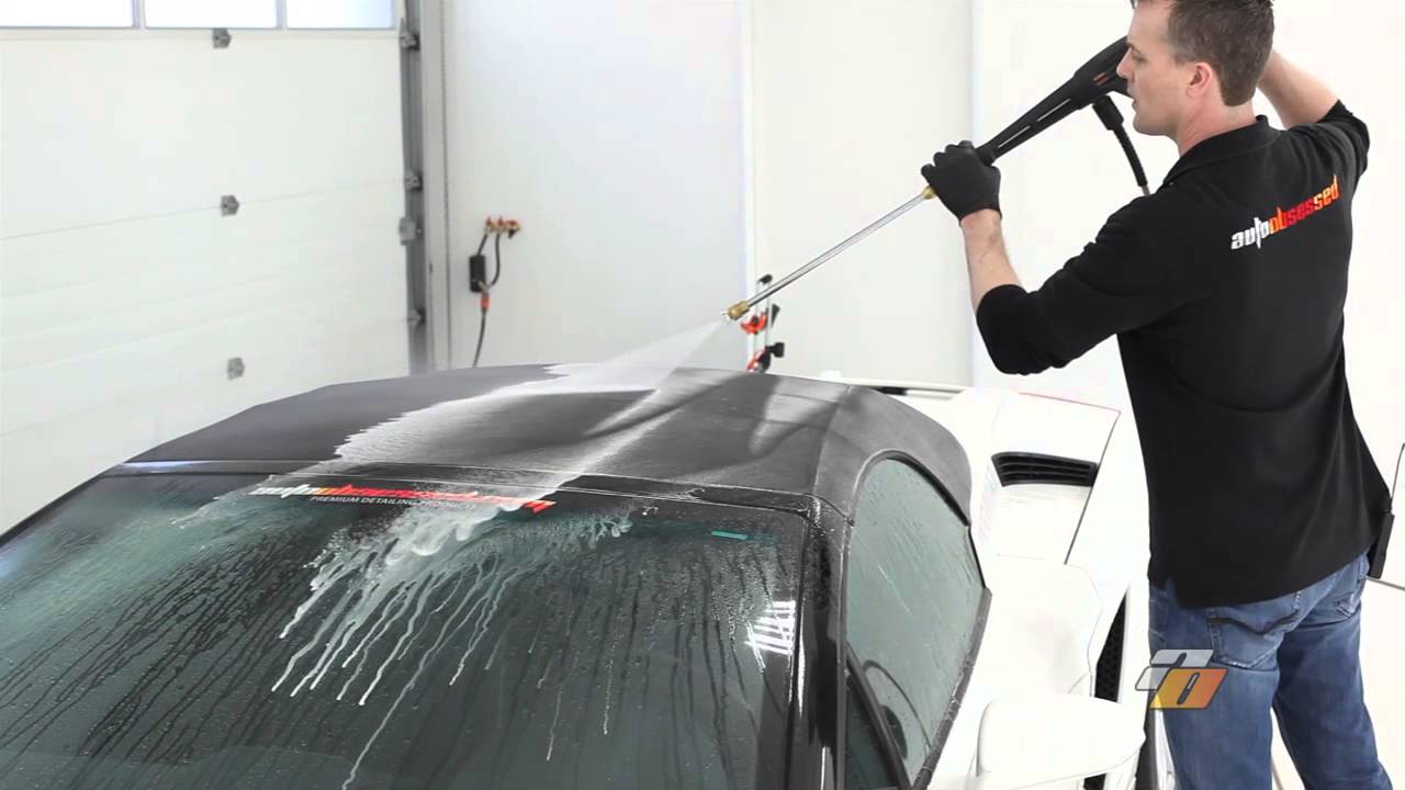 Cleaning your convertible top the right way