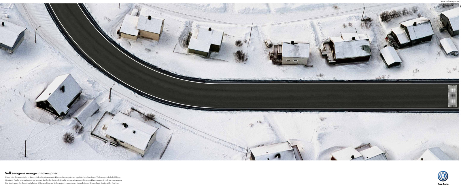 Volkswagen's Test Drive Print Ad Getting More Eyeballs