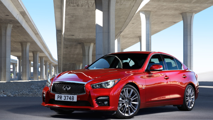 Infiniti Q50 Red Sport 400: Let's Go Digital