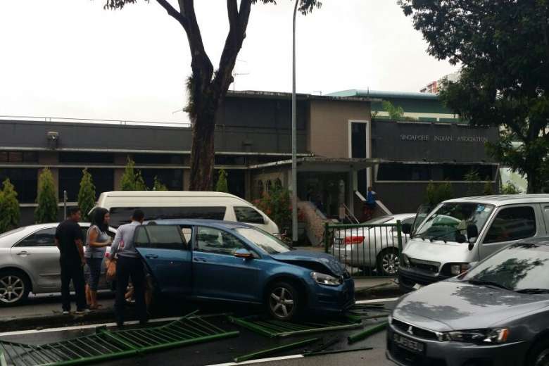 Balestier accident, black spot location