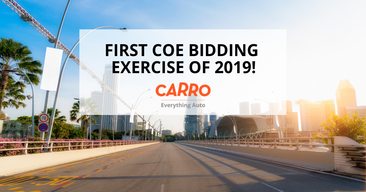 COE Bidding Results (1 January 2019)