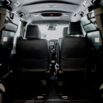 foldable seats in a toyota voxy hybrid