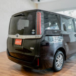 Back view of a Toyota Noah Hybrid