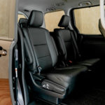 Passenger seats of a Toyota Noah Hybrid
