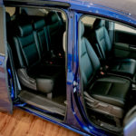 Seats in a Honda Freed Hybrid from the side view