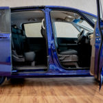 Side view with doors opened of a Honda Freed Hybrid