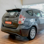 Back view of the Toyota Prius Plus