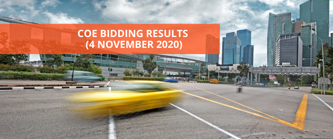 COE Bidding Results (4 November 2020)