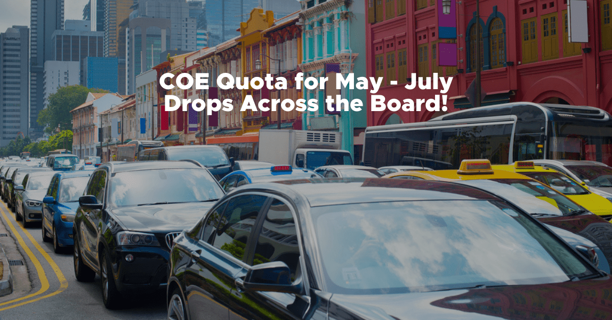 COE Quota for Category B Drops by 14%, Similar Changes Across the Board