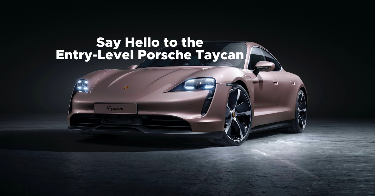 Say Hello to the Entry-Level Porsche Taycan