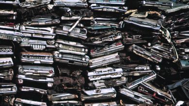 What happens to a scrapped car?